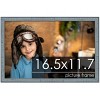 PosterPalooza | Textured Blue Picture Frame - UV Acrylic, Backing Board, Hanging Hardware Included - 2 of 4