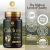 Calcium 1200mg with Vitamin D3 Supplement for Strong Bones & Muscle Support - 120 Tablets By Nature's Peak - 3 of 4