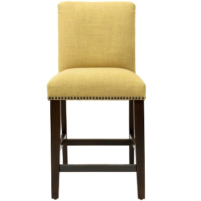 Nail Button Counter Height Barstool in Zuma Gold - Skyline Furniture
