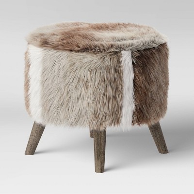 target fur ottoman