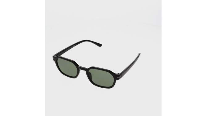Men&#39;s Shiny Plastic Square Sunglasses - Original Use&#8482; Black, 2 of 5, play video