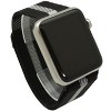 Olivia Pratt Black And White Printed Mesh Apple Watch Band 38mm - 3 of 4