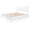 Wooden Bed Frame With Headboard, Acacia Wood Platform Bed With Wood Slat Support, No Box Spring Needed, Easy Assembly, 84"Lx63.5"Wx43.5"H - 2 of 4