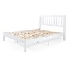 Wooden Bed Frame With Headboard, Acacia Wood Platform Bed With Wood Slat Support, No Box Spring Needed, Easy Assembly, 84"Lx63.5"Wx43.5"H - image 2 of 4