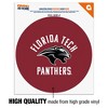 Florida Institute of Technology Panthers Logo Automotive Car Window Locker Circle Bumper Sticker - 3 of 4