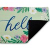 Stupell Industries Dream Garden Hello Printed Outdoor Door Mat, design by Arrolynn Weiderhold, 18"x30" - 2 of 4