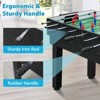 VisioGear Game Tables 4ft Combo Game Table Set with Hockey, Foosball, Pool, Shuffleboard, Ping Pong, Black, 42.35"*21.00"*32.50" - 2 of 4