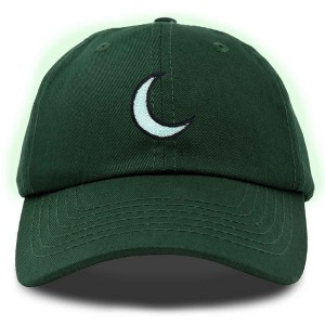 Dalix Moon Embroidered Crescent Astronomy Night Cotton Dad Hat Baseball Cap Adjustable Womens - 1 of 4