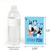 Big Dot of Happiness Pawty Like a Puppy - Dog Baby Shower or Birthday Party Thank You Cards (8 count) - 3 of 4