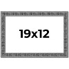 PosterPalooza | Distressed Black Picture Frame - UV Acrylic, Backing Board, Hanging Hardware Included - 2 of 4