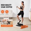 VEVOR Stair Stepper, Mini Stepper for Exercise at Home, Hydraulic Fitness Twist Stepper with Resistance Bands, Stair Climber, 330LBS Load Capacity - 3 of 4