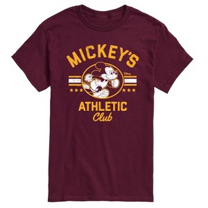 Men's - Disney - Mickeys Athletic Club Short Sleeve Graphic T-Shirt - 1 of 4