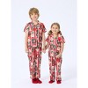 PATPAT Christmas Matching Family Pajamas Set Christmas Doggy Print Red PJS Red - 2 of 4