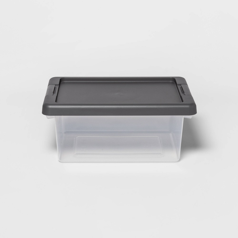 Small Clear Latching Storage Bin - Made By Design