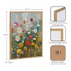Kate & Laurel All Things Decor 16"x20" Gallery Boho Wildflower Garden Print by The Creative Bunch Studio Gold - 3 of 4