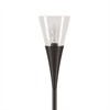 Glass Floor Lamp in Black - Henn&Hart - 4 of 4