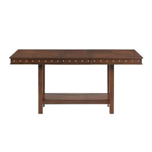 Pruitt Counter Dining Table Walnut - Picket House Furnishings, Brown