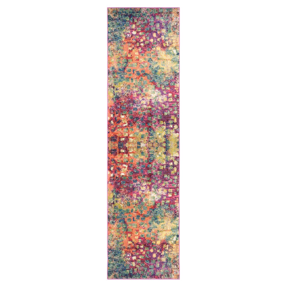 2'2inx14' Runner Splatter Loomed - Safavieh