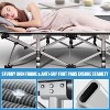 Docred Folding Camping Cot with Mattress & Carry Bag for Adults – Standard & Oversized XXL, Single & 2-Pack Outdoor Sleeping Bed Options - 4 of 4