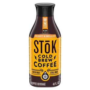 SToK Bright & Mellow Cold Brew Coffee - 48 fl oz - 1 of 4
