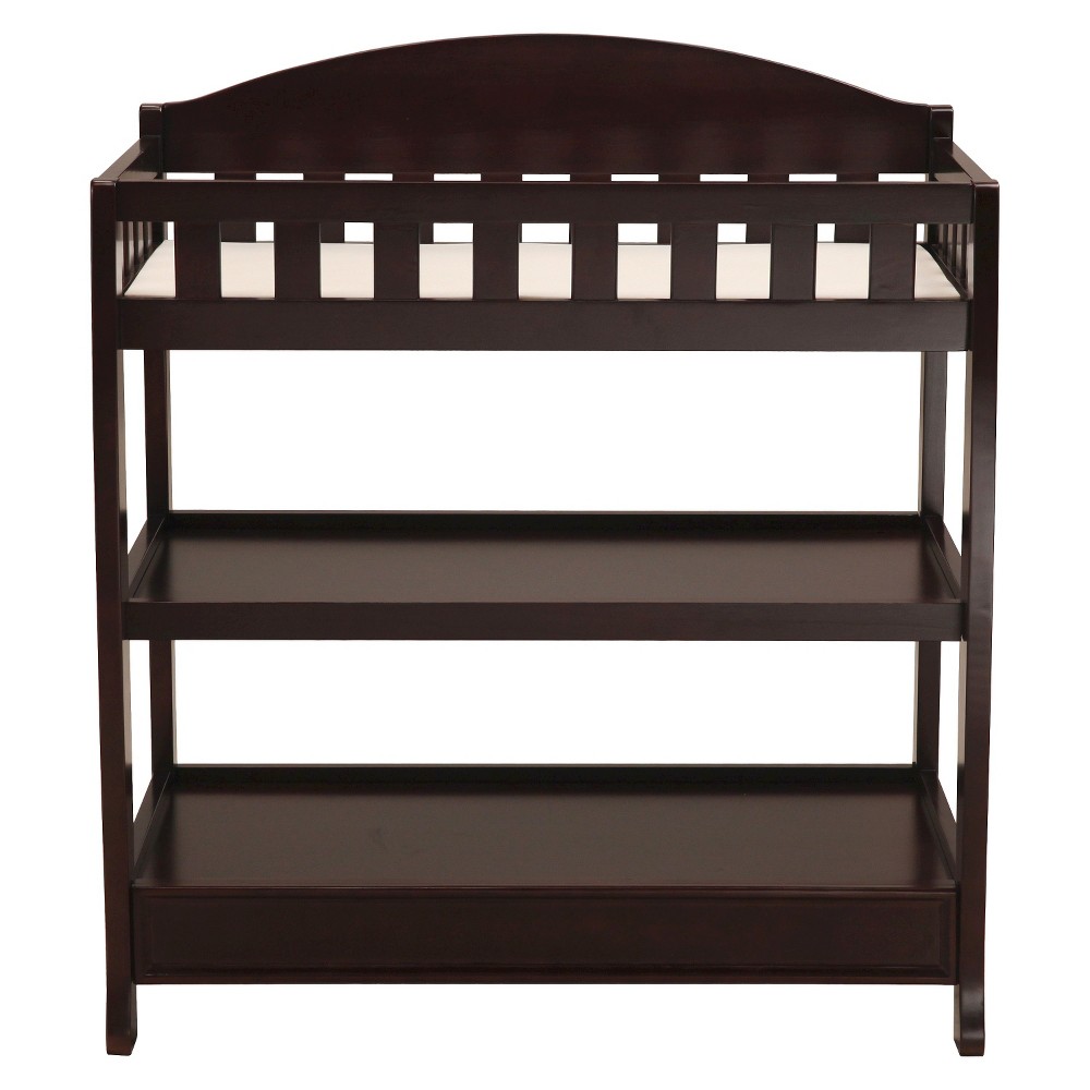 Photos - Changing Table Delta Children Infant  with Pad - Dark Chocolate