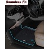 Floor Mats for Honda HRV, Heavy Duty Anti Skid All Weather TPE Floor Liners Fit for 2016-2022 Honda HRV Crew Cab - 3 of 4