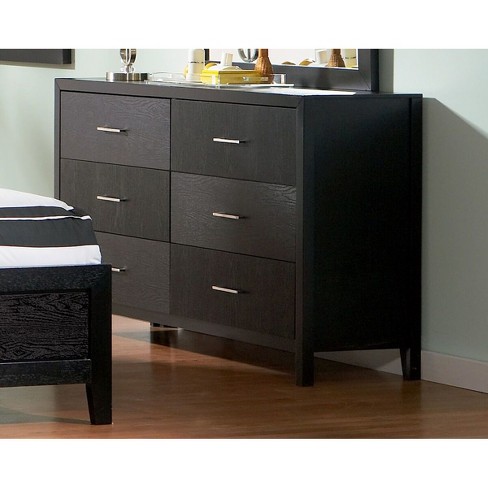 Eaves 6 Drawer Dresser Black Private Reserve Target