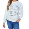 Women's Amore Mio Sequined Sweatshirt Hoodie - Venti6 - 2 of 3