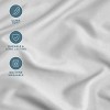 4 Piece Bed Sheet Set with Envelope Pillowcases - Ultra Soft - Bare Home - 4 of 4