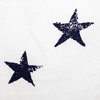 Parkland Collection,Transitional Stars White Square 16" X 16" Pillow - 4 of 4