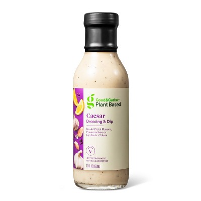 Plant Based Caesar Dressing & Dip - 12 fl oz - Good & Gather™