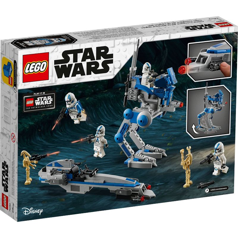 LEGO Star Wars 501st Legion Clone Troopers Building Kit, Cool Action Set for Creative Play 75280, 6 of 14