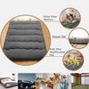 Solid Floor Futon Mattress, 3-Inch Roll-Up Japanese Futon Mattress Floor Sleeping Mat for Adults, Dorm, Apartment, Bedroom, Living Room - 4 of 4