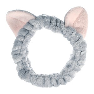 Unique Bargains Women's Cute Breathable Cartoon Cat Ears Headbands 7.09"x6.5" 1 Pc - 1 of 4