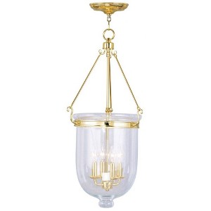Livex Lighting Jefferson 3 - Light Chandelier in  Bronze - 1 of 1