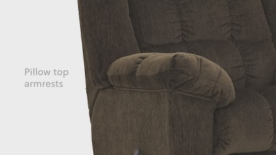 Cocoa Contemporary 40" Plush Upholstery Modern Recliner