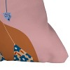 Maritza Lisa Cheetah Earrings Square Throw Pillow - Deny Designs - 3 of 4