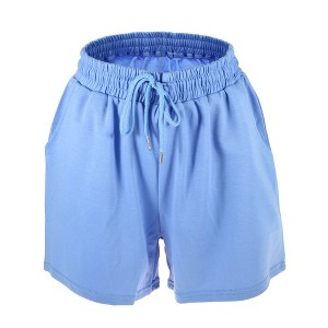 Unique Bargains Women's Flowy Running Shorts Casual High Waisted Workout Shorts 1Pc - 1 of 4