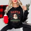 Simply Sage Market Women's Graphic Sweatshirt Santa University Stars - 2 of 4