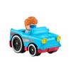 Fisher-Price Little People Wheelies Retro Convertible - Baby Blue and Red Car - 4 of 4