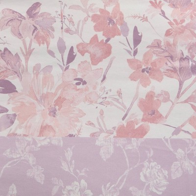 Intelligent Design Twin/Twin XL Colette Floral Paisley Comforter Set Pink: Hypoallergenic, Vintage Style, 4-Piece Bedding — фото 7