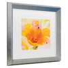 Trademark Fine Art - Albena Hristova Bright Tulips I Matted Framed Art - 3 of 4