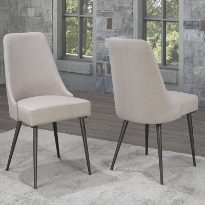 Brassex Set of 2 Celine Dining Chairs