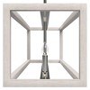 Hunter Fans 40" Squire Manor Ceiling Light Chrome Finish - 5 Bulb Incandescent Chandelier for Indoor Spaces - 4 of 4