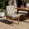 ARDEN Foam Outdoor Dining Chair Cushion, 20 x 20, made with ProFoam, Rain-proof, Fade Resistant - 2 of 4