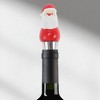 Unique Bargains Santa Claus Bottle Stopper Zinc Alloy Resin Silicone 1Pc - 2 of 3