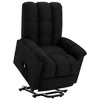 vidaXL Power Lift Chair Black 100% polyester Standard - 2 of 4