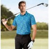HAPPY BAY Mens Golf Shirts Polo Men Shirt Short Sleeve Dri Fit Polos Men's Moisture Wicking Collar Dress Summer T-Shirts for Men - 2 of 4