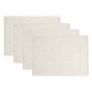 Solino Home Linen Fringe Placemats - 1 of 4