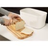 Joseph Joseph Bread Box with Bamboo Cutting Board Lid White - image 2 of 4